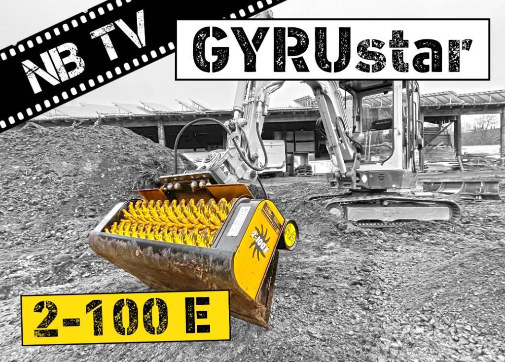 Gyru-Star 2-100E | Schaufelseparator für Minibagger Atrinkimo kaušai