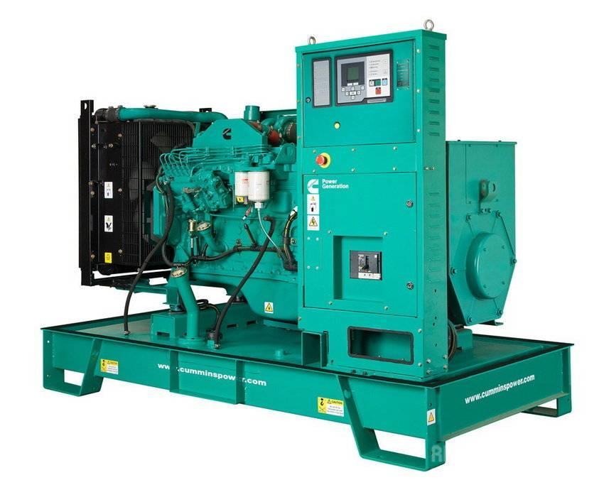 Bertoli Power Units Generator 110 KVA Cummins Engine Dyzeliniai generatoriai