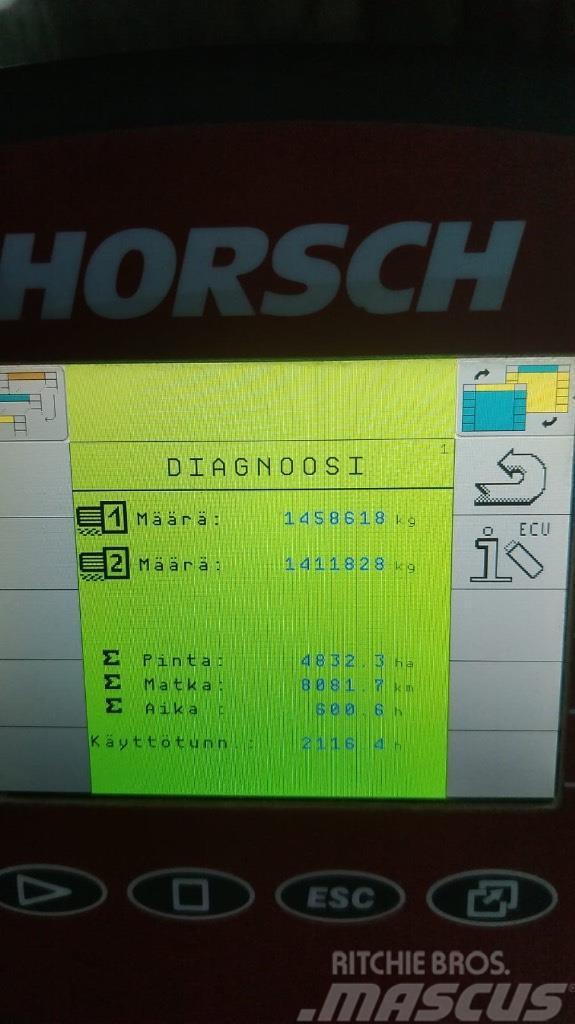 Horsch Pronto 6 DC PFF Sėjimo technika