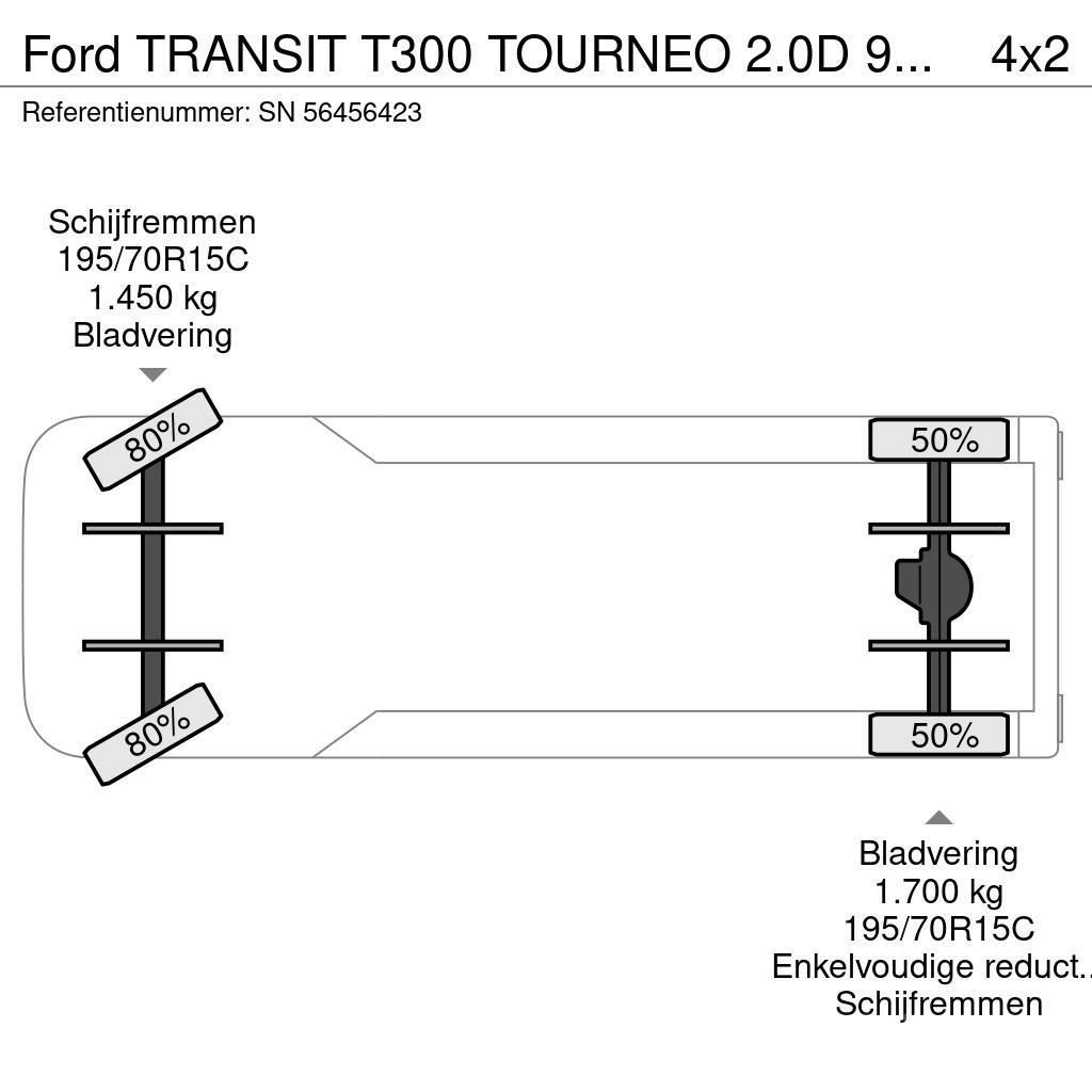 Ford TRANSIT T300 TOURNEO 2.0D 9-PERSON MINIBUS (MANUAL Kiti autobusai