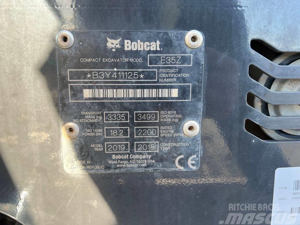 Bobcat E35Z Vikšriniai ekskavatoriai