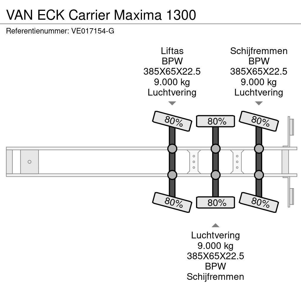 Van Eck Carrier Maxima 1300 Puspriekabės su izoterminiu kėbulu