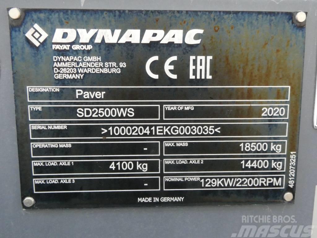 Dynapac SD 2500 WS Asfalto klotuvai