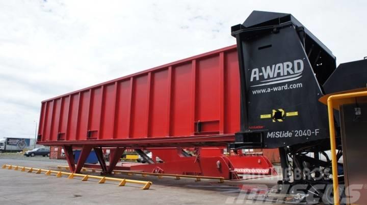 A-Ward 20/40FT Horizontal Container Loaders Atliekų perdirbimo gamyklos