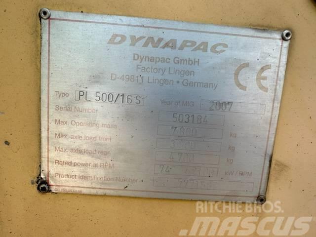 Dynapac PL 500 16S Asfalto klotuvai
