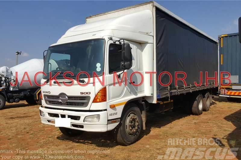 Hino 1626, 6x2 TAG AXLE WITH TAUTLINER BODY Kita