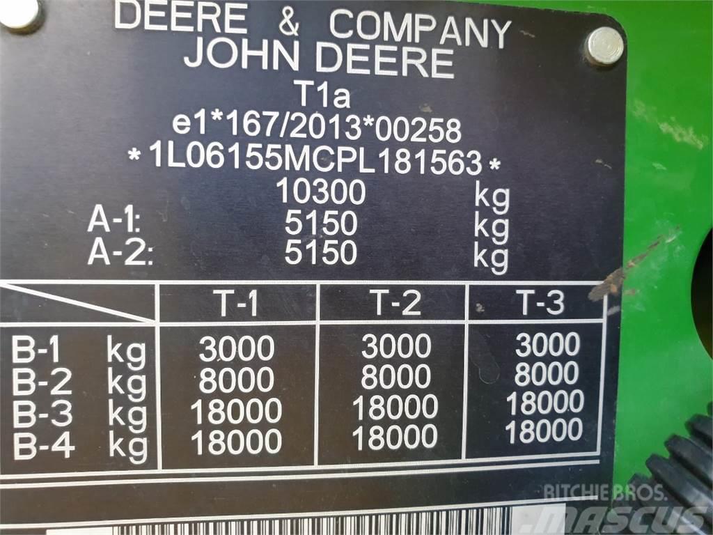 John Deere 6155MH - HOCHRADTRAKTOR Traktoriai