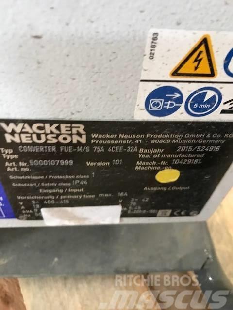 Wacker Neuson FUE-M/S 75A 4CEE-32A Betono akmens klojimo technika