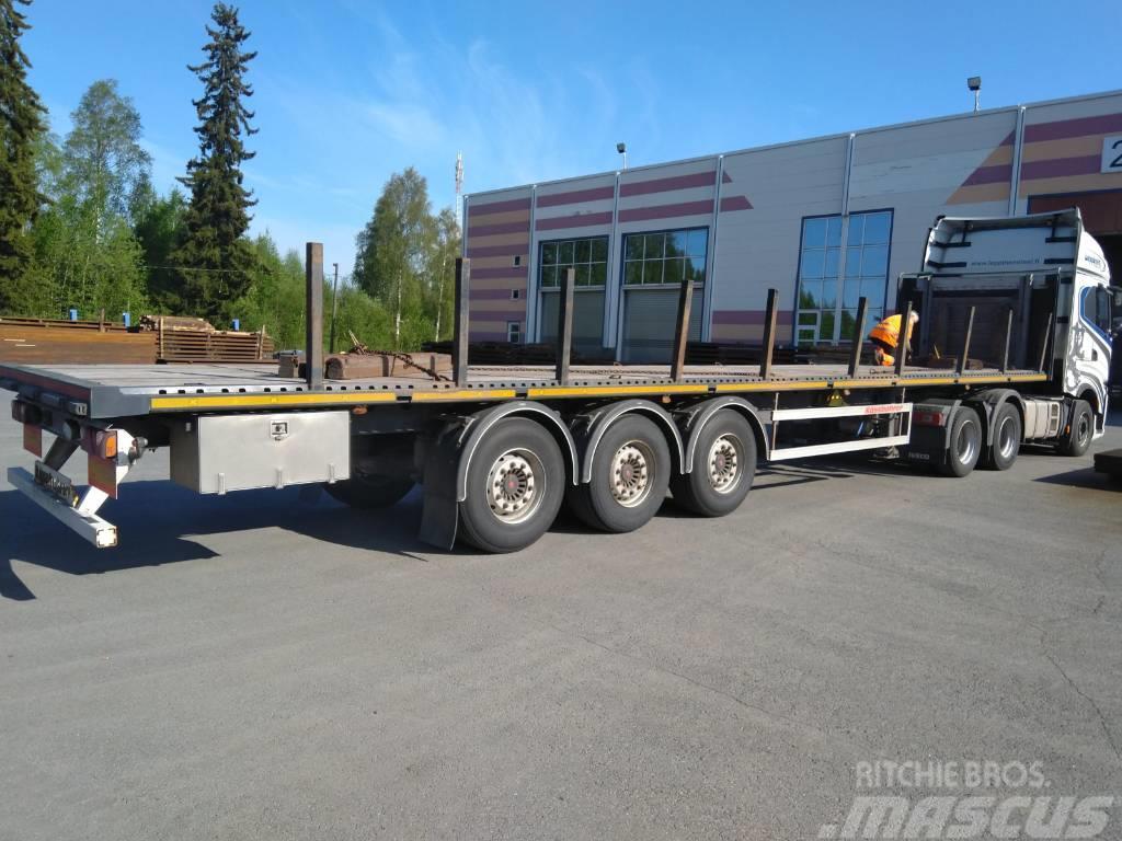 Kässbohrer SPS Bortinių sunkvežimių priekabos su nuleidžiamais bortais