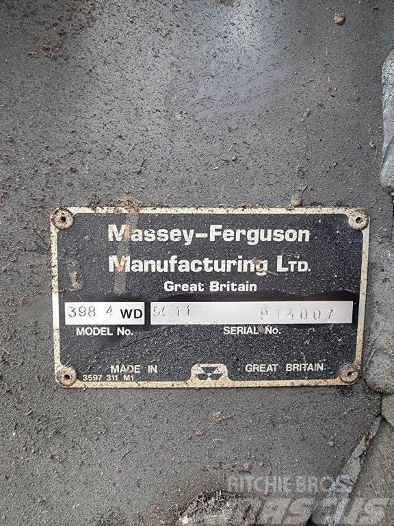 Massey Ferguson 398 - 4x4 Traktoriai