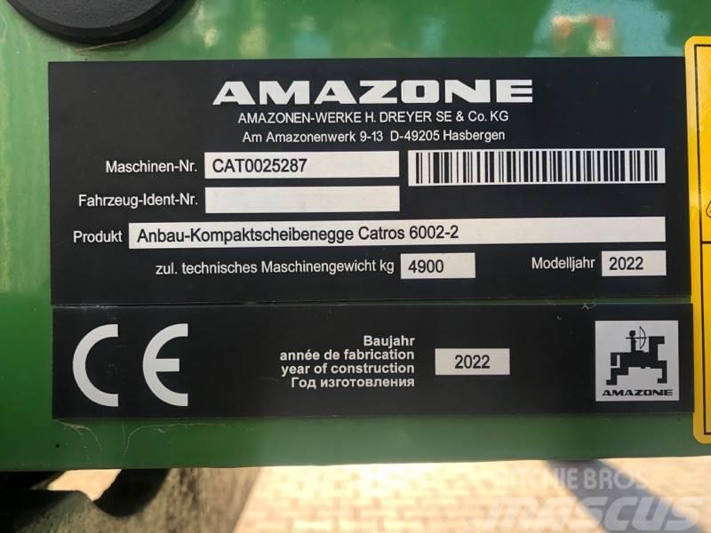 Amazone Catros 6002-2 Diskinės akėčios