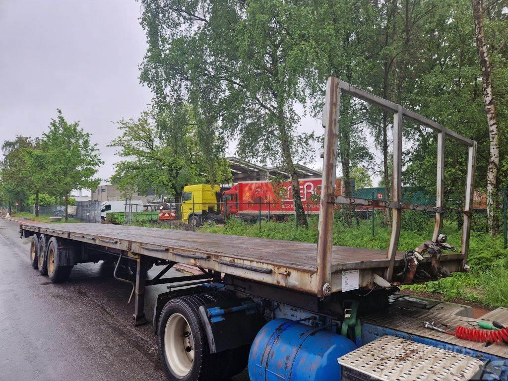 LAG 0-3-39 Bortinių sunkvežimių priekabos su nuleidžiamais bortais
