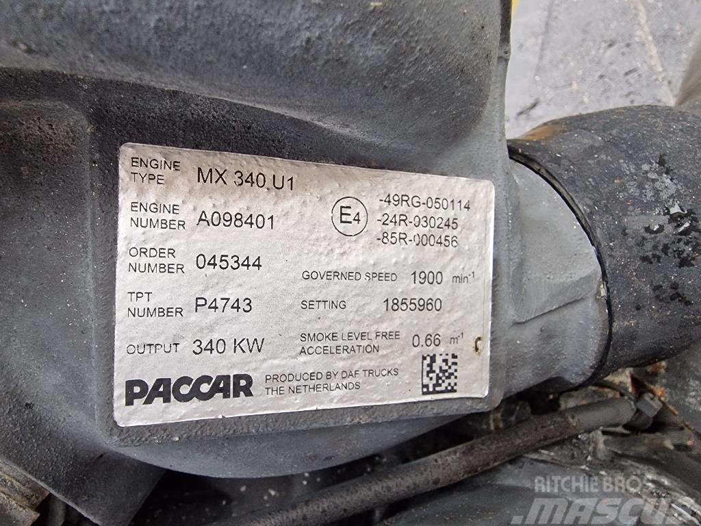 Paccar MX340.U1 Varikliai