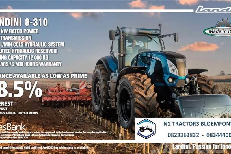 Landini PROMO - Landini 8-310 (215kW) Traktoriai