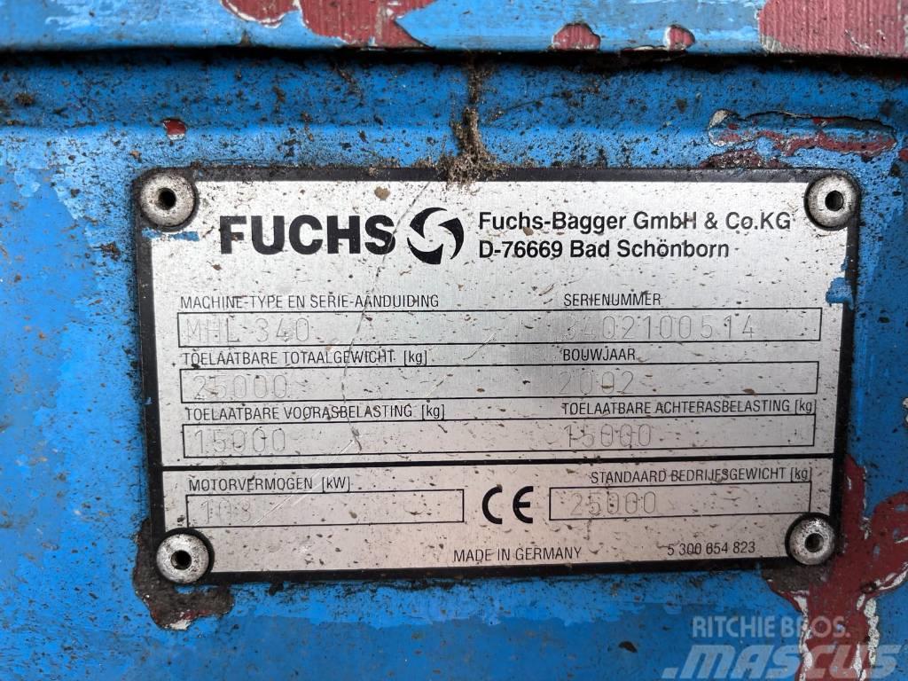 Fuchs MHL 340 Atliekų / pramoniniai krautuvai
