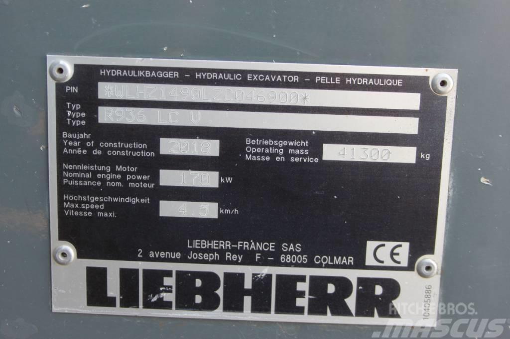 Liebherr R 936 LC Vikšriniai ekskavatoriai