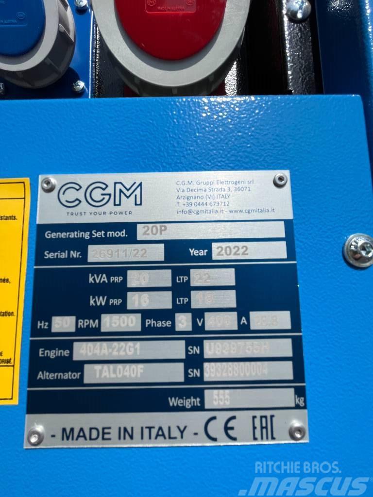 CGM 20P - Perkins 22 KVA generator Dyzeliniai generatoriai