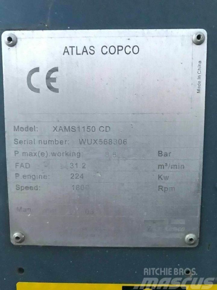 Atlas Copco XAMS 1150 Kompresoriai