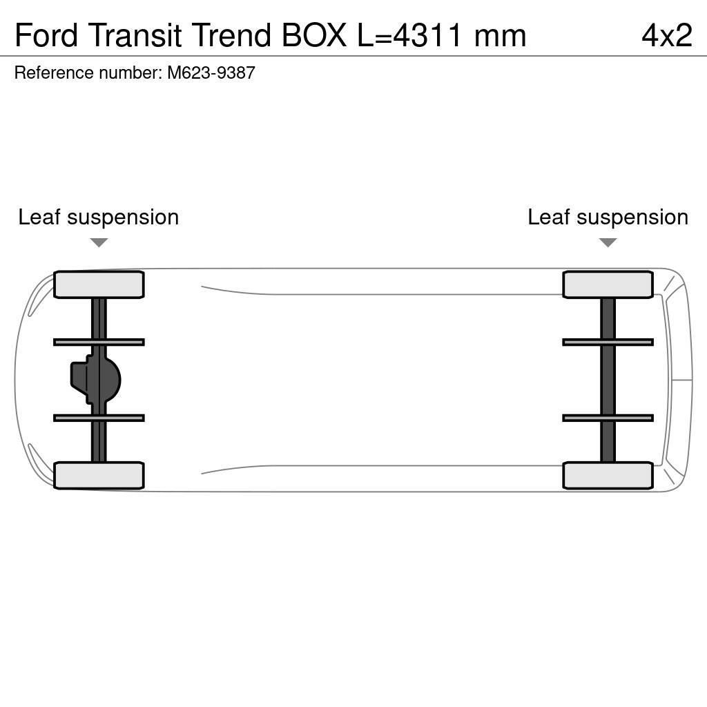 Ford Transit Trend BOX L=4311 mm Kita
