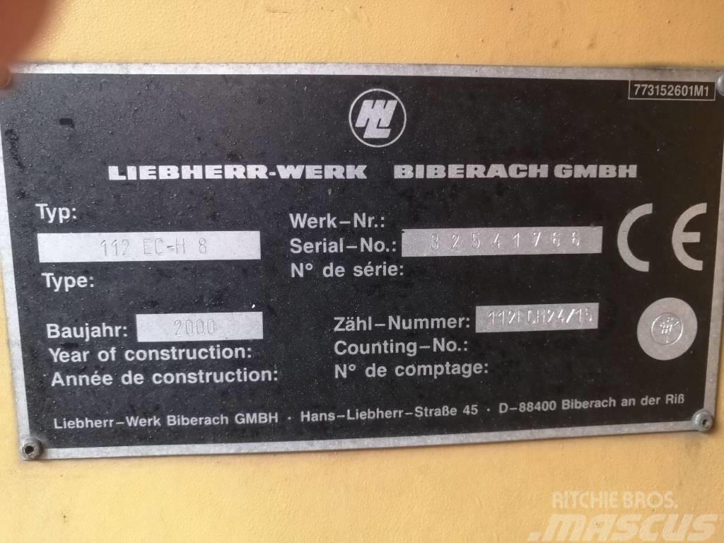 Liebherr 112EC-H 8 Litronic Bokštiniai kranai
