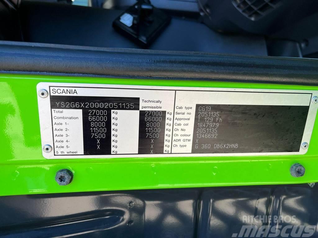 Scania G 360 6x2 SUPRA 950 / BOX L=9569 mm Vilkikai šaldytuvai