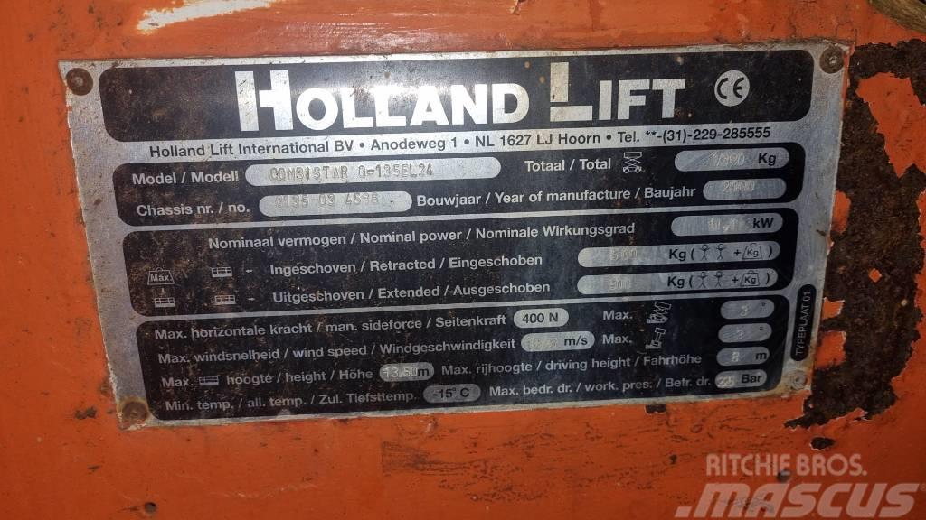 Holland Lift Q 135 EL 24 Žirkliniai keltuvai