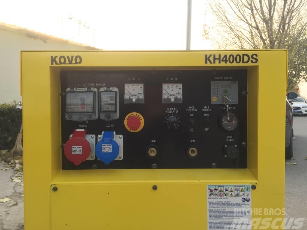 Kovo 科沃 久保田柴油电焊机KH400DS Dyzeliniai generatoriai