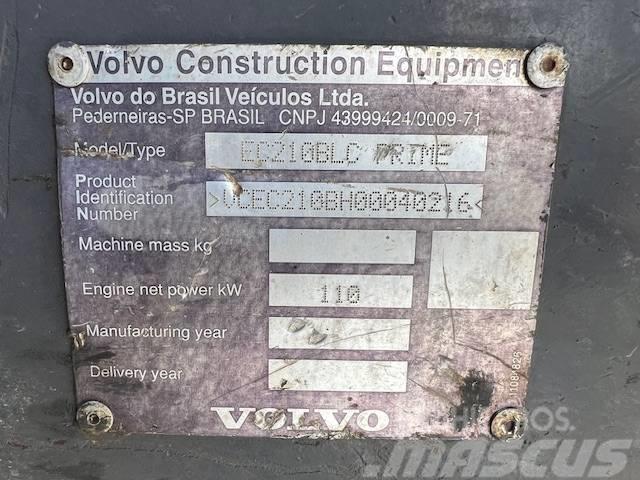 Volvo EC 210 B LC PRIME Vikšriniai ekskavatoriai