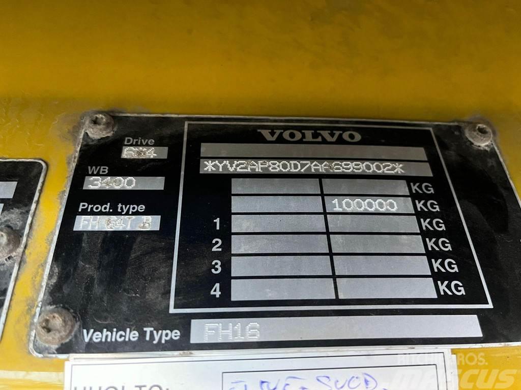 Volvo FH 16 600 6x4 GCW 100 TON / ADR / HYDRAULICS / BIG Naudoti vilkikai