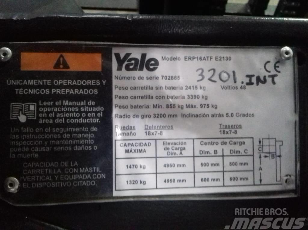 Yale ERP 16ATF Elektriniai šakiniai krautuvai