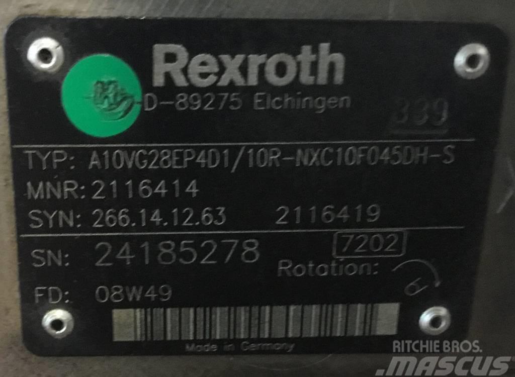 Rexroth A10VG28R Hidraulikos įrenginiai