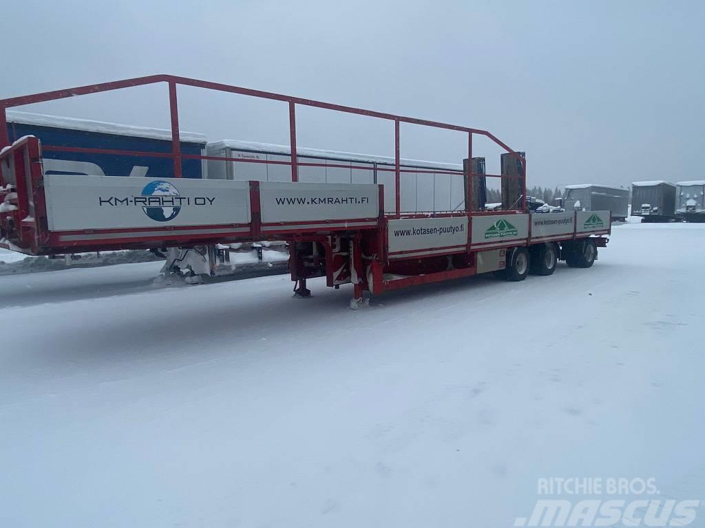 Pacton Pokkakärry Bortinių sunkvežimių priekabos su nuleidžiamais bortais