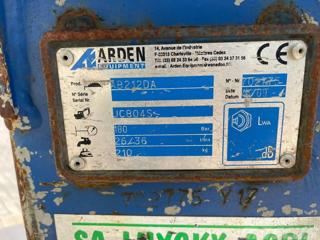 Arden Equipment AB212DA Hidrauliniai kūjai / Trupintuvai