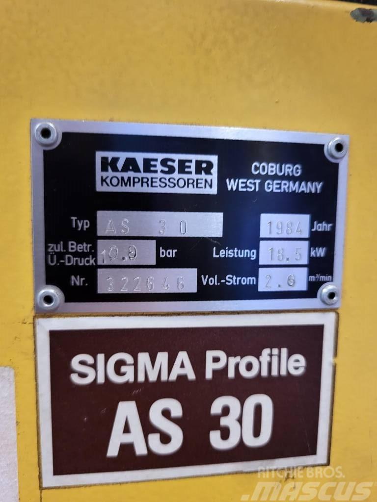 Kaeser AS 30 10 Bar 18,5 kW Kompresoriai