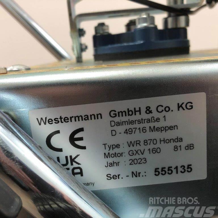 Westermann WR 870 HONDA Šlavimo technika