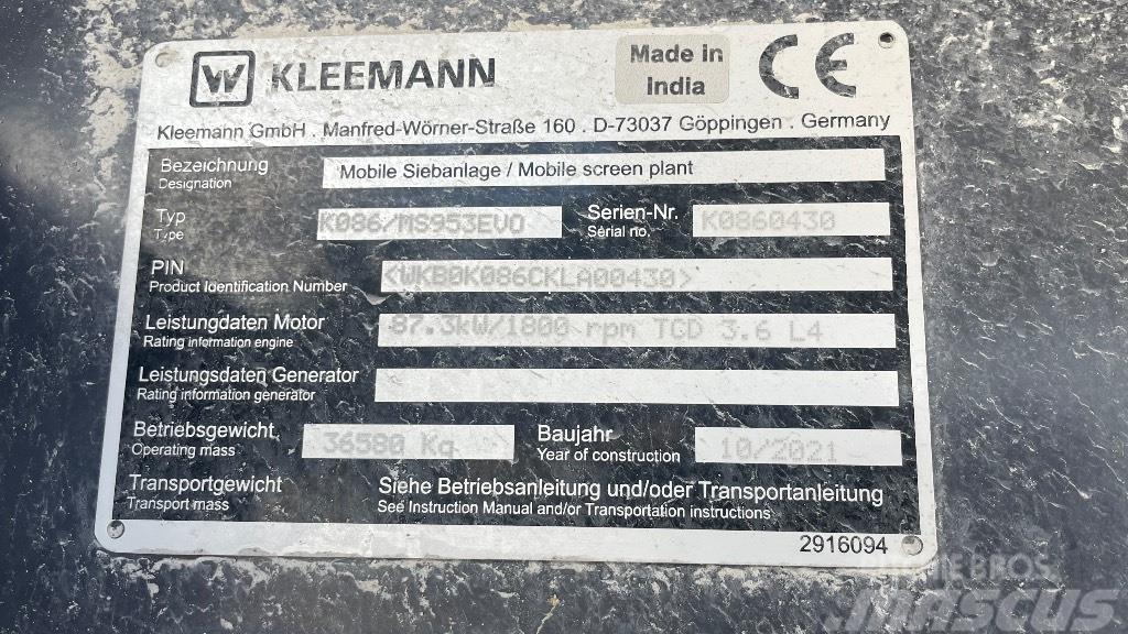Kleemann 953 Sietai