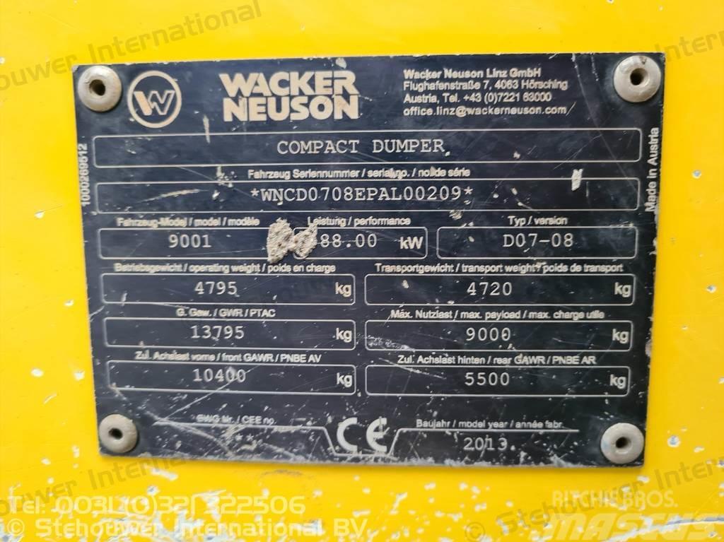 Wacker Neuson 9001 Statybiniai savivarčiai sunkvežimiai