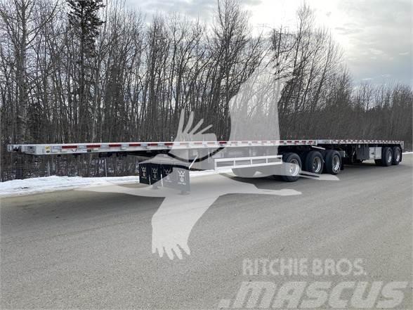 Wilson SUPER B FLAT Bortinių sunkvežimių priekabos su nuleidžiamais bortais