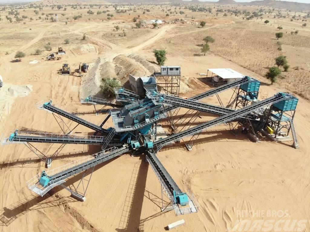 Constmach 50-1000 T/H Stationary Crushing Plant Trupintuvai