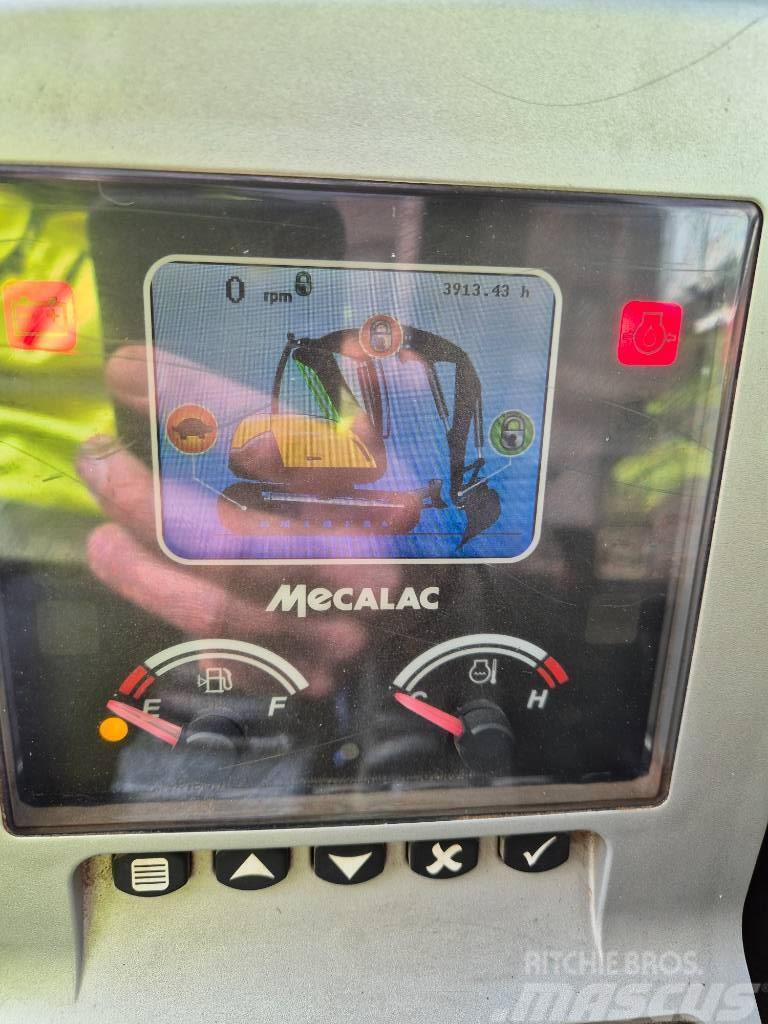 Mecalac MCR8 Mini ekskavatoriai < 7 t