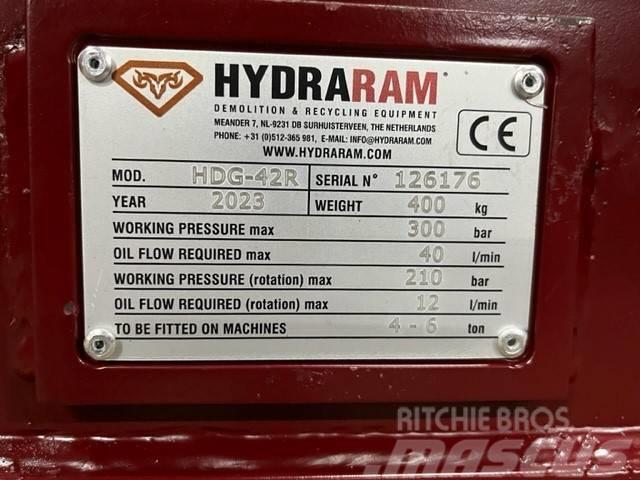 Hydraram HDG-42R | CW10 | 4.5 ~ 7.5 Ton | Sorteergrijper Griebtuvai