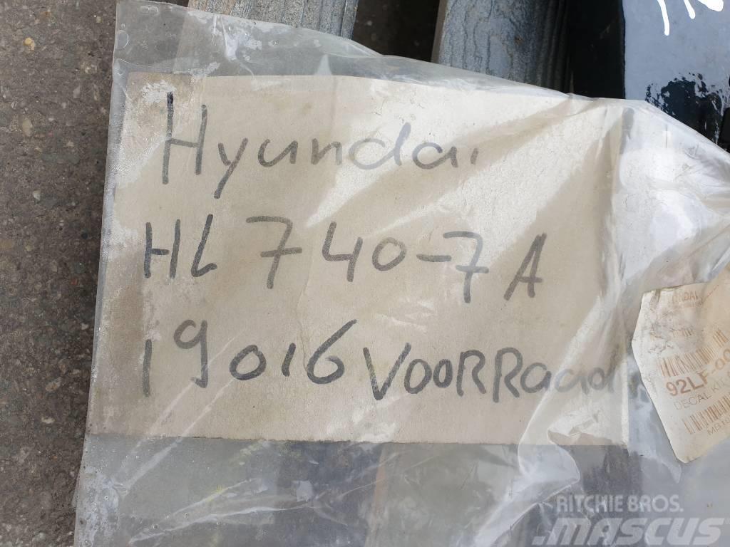 Hyundai HL740-7A bucket linkage Važiuoklė ir suspensija