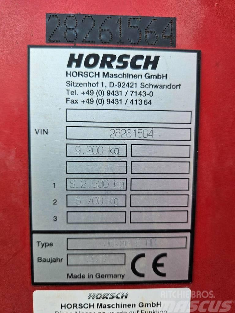 Horsch Jokker 6HD Diskinės akėčios
