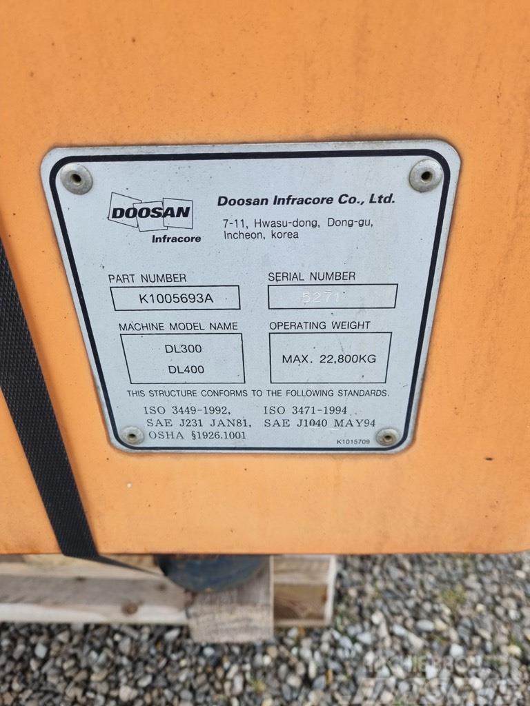 Doosan DL 400 Naudoti ratiniai krautuvai