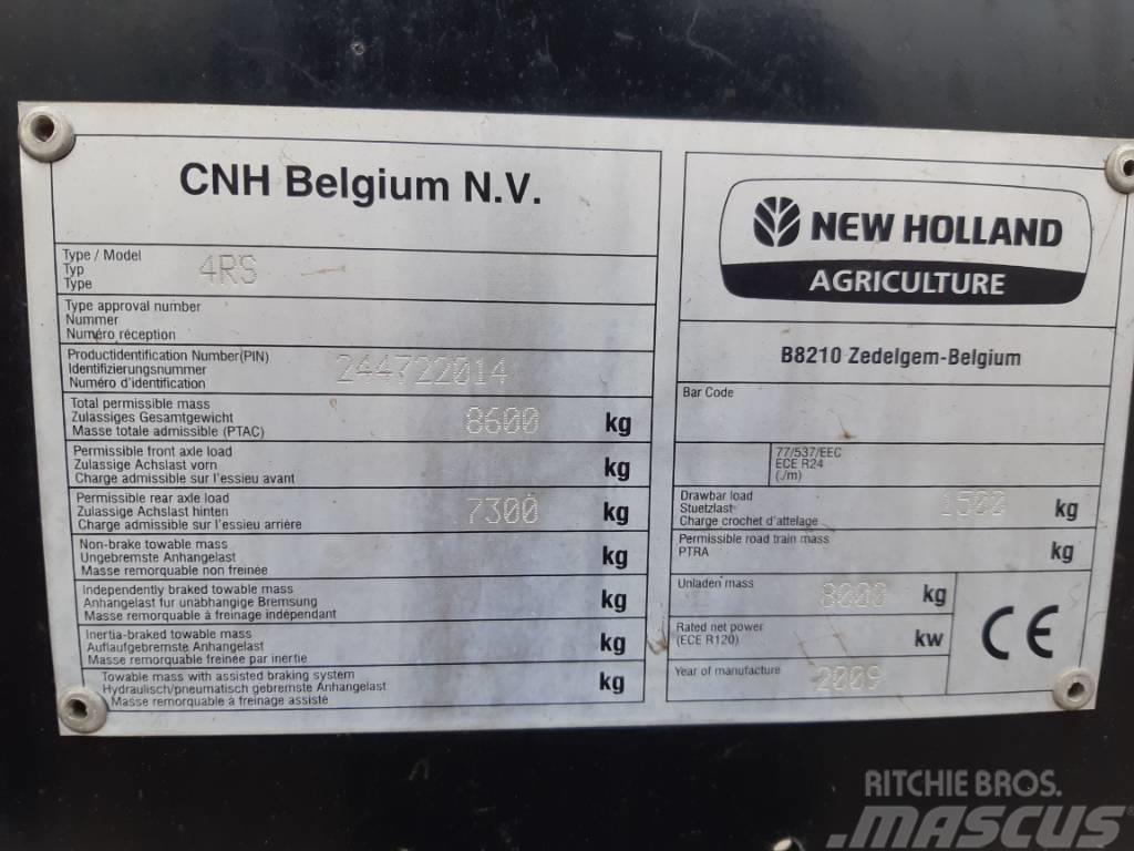 New Holland BB9060 RS, Fyrkantspress Stačiakampių ryšulių presai