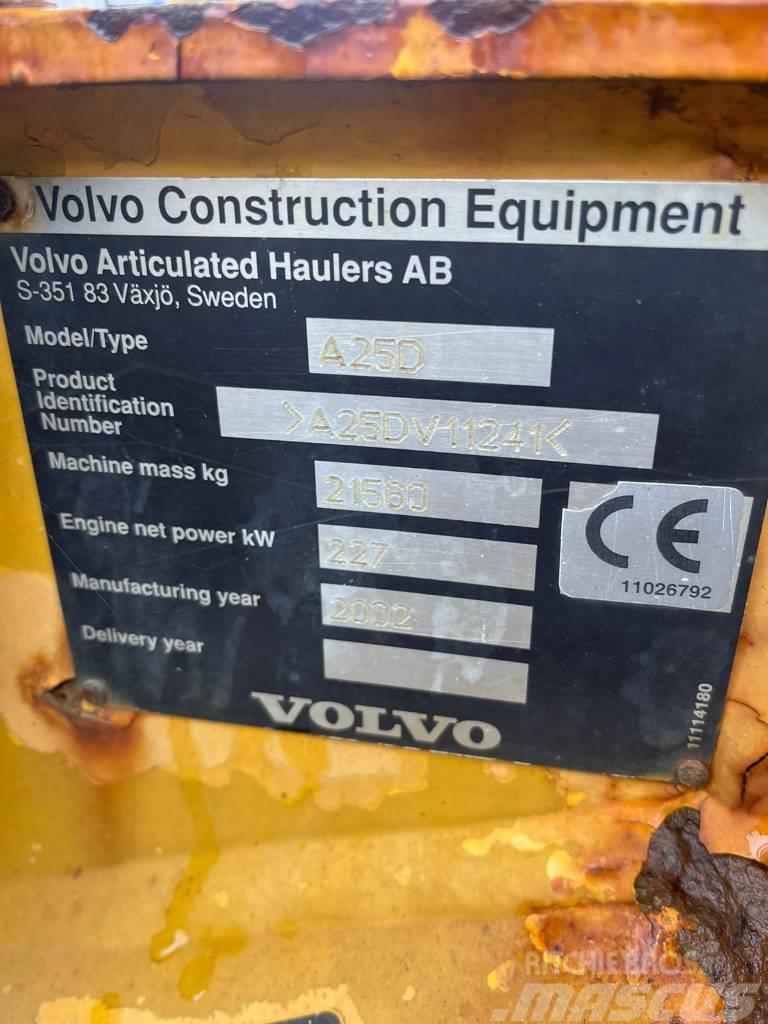 Volvo A25D Karjeriniai savivarčiai