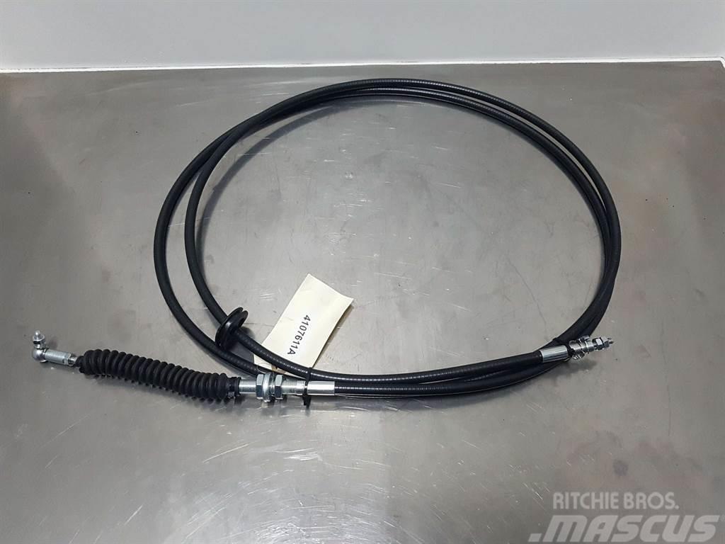 Ahlmann AZ85T-4107611A-Throttle cable/Gaszug/Gaskabel Važiuoklė ir suspensija
