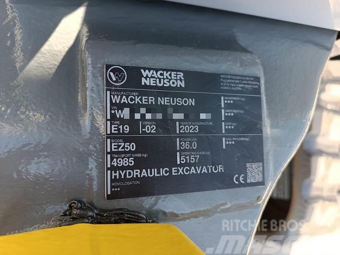 Wacker Neuson EZ50 Vikšriniai ekskavatoriai