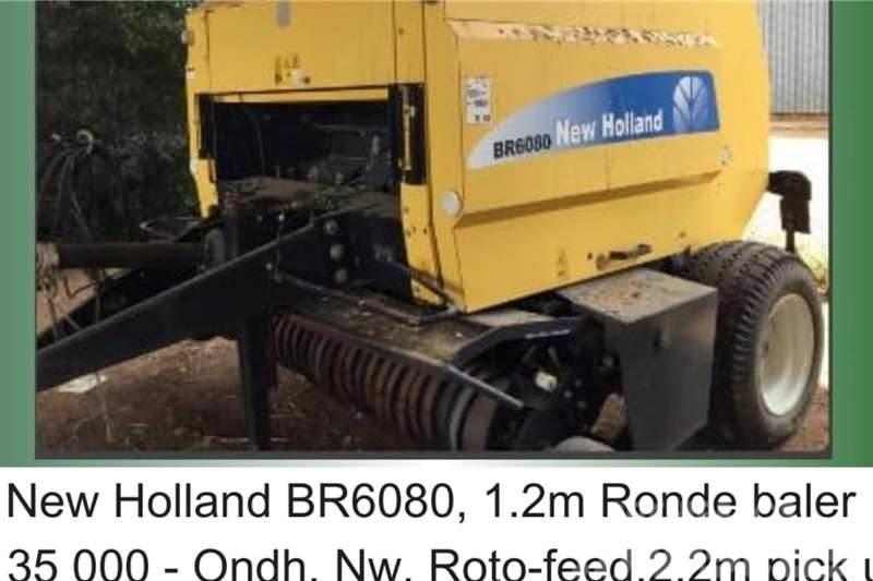 New Holland BR6080 - 1.2m - 2.2m pick up - roto feed Kita