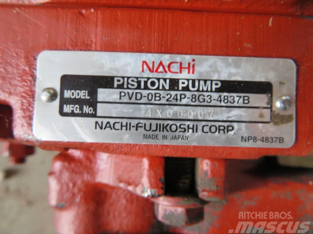 Nachi PVD-0B-24P-8G3-4837B Kubota U25-3 Hidraulikos įrenginiai